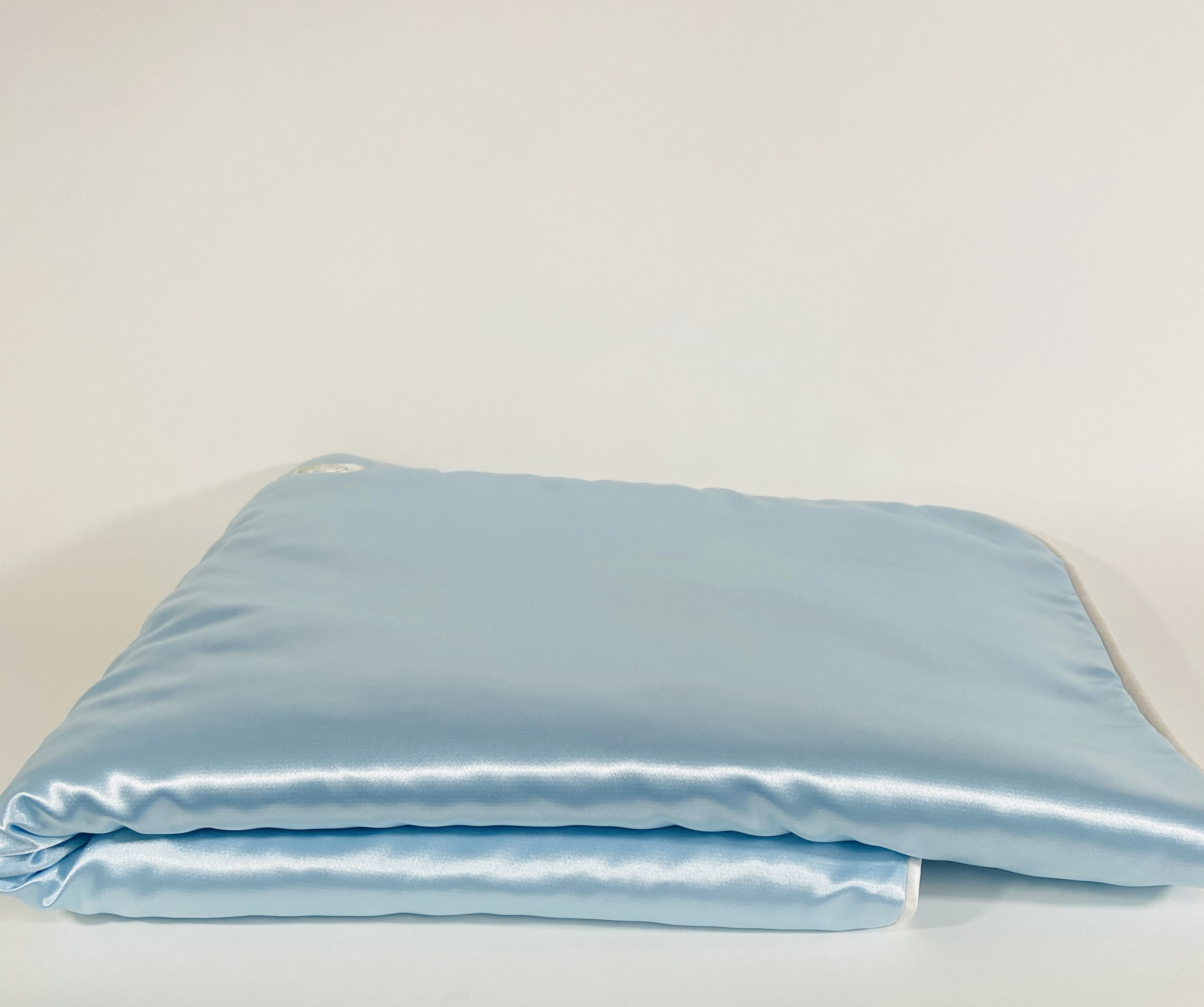 Personalized satin blanket with filler Satin Charmeuse Etsy