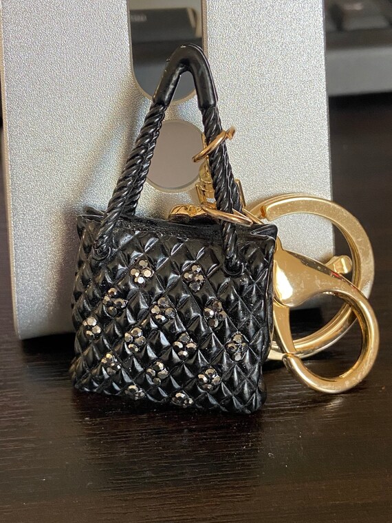 Khachs Rhinestone Handbag Keychain *Mini Bag Keychains * Bag Charms *Rhinestone Keychain * Keychains *Wedding Favors