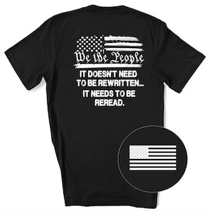 Reread the Constitution Shirt