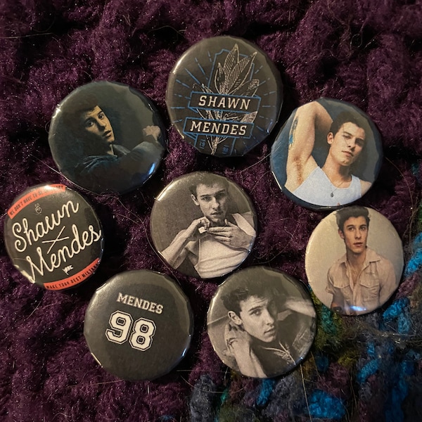 Shawn Mendes Pinbacks or Magnets (8)