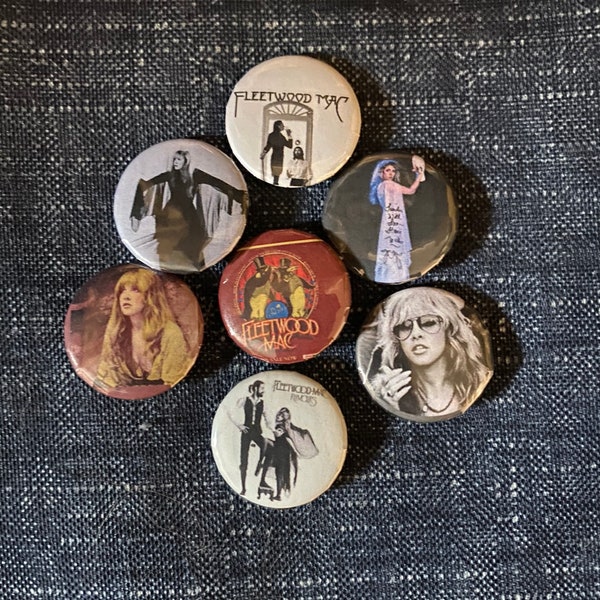 Fleetwood Mac / Stevie Nicks #2 Pinbacks or Magnets (7)