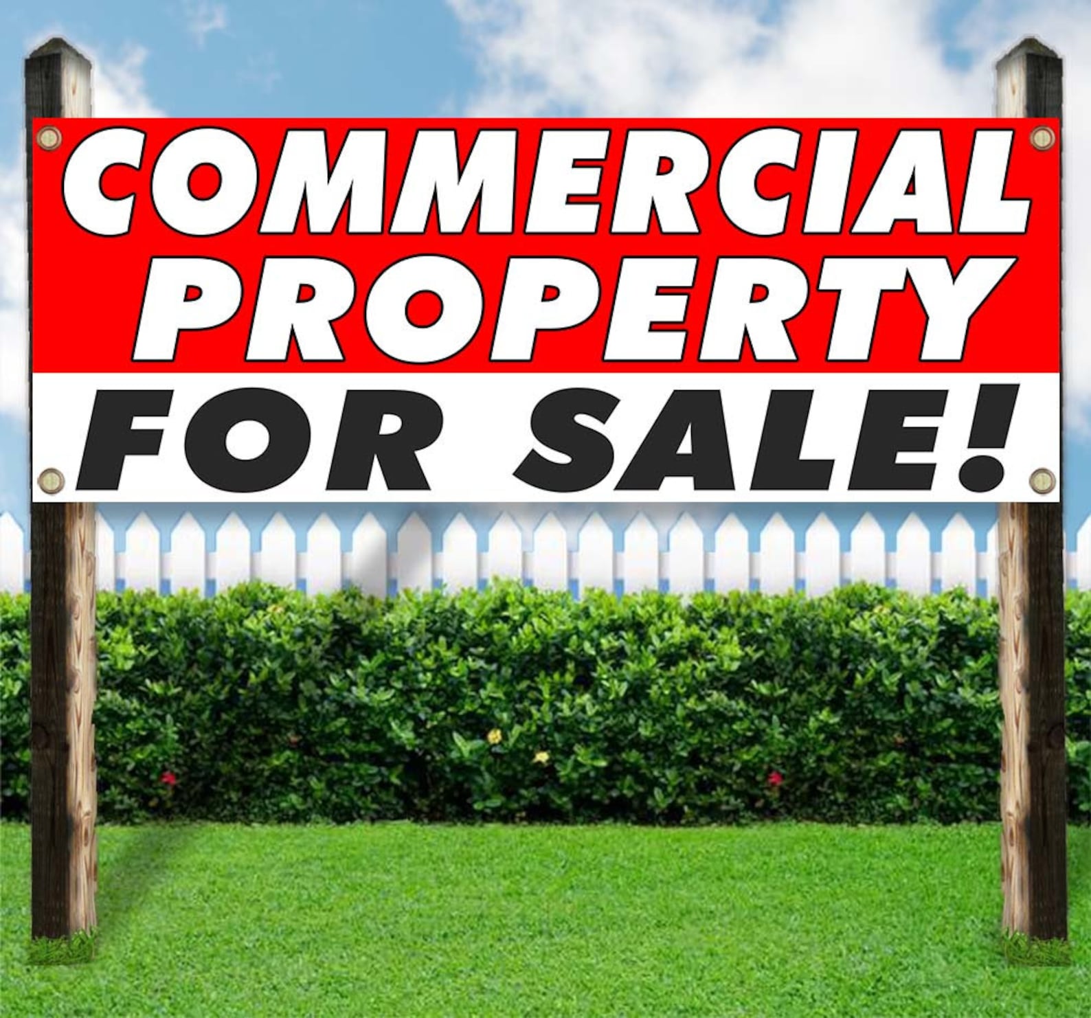 Commercial Property for Sale Banner 13 Oz Premium Heavy Etsy