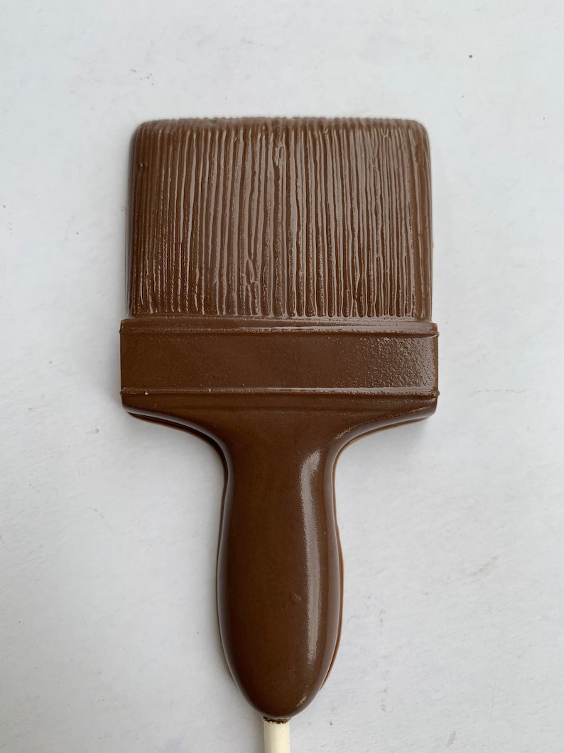 12 Chocolate Paint Brushes Pops Chocolate Paint Brush Suckers Etsy