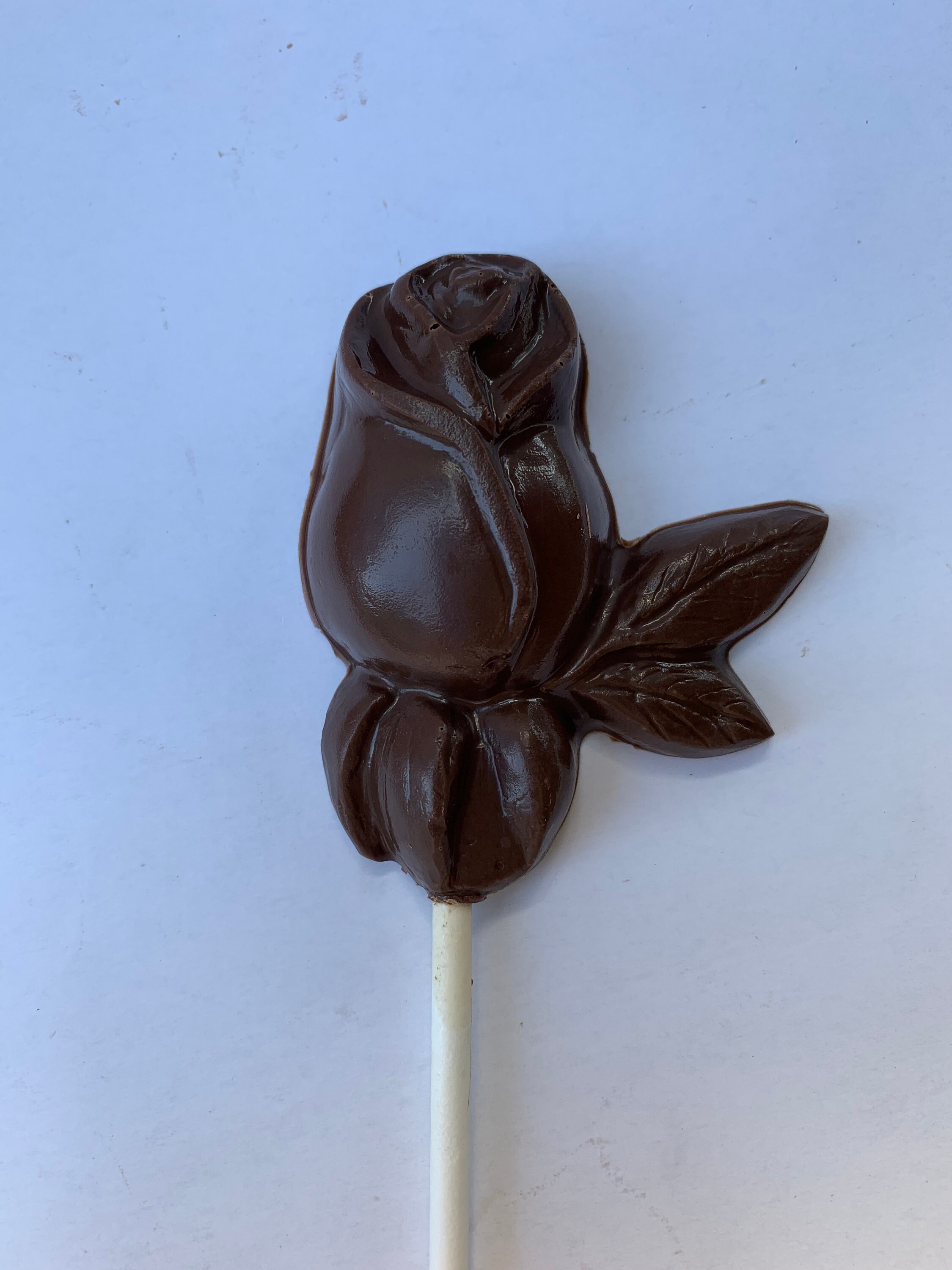 12 Chocolate Rose Pops Chocolate Rose Suckers Chocolate Rose Etsy