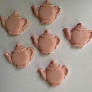 20 tea pot chocolate cupcake topper tea pot cupcake topper chocolate tea pot candy chocolate tea pot pops