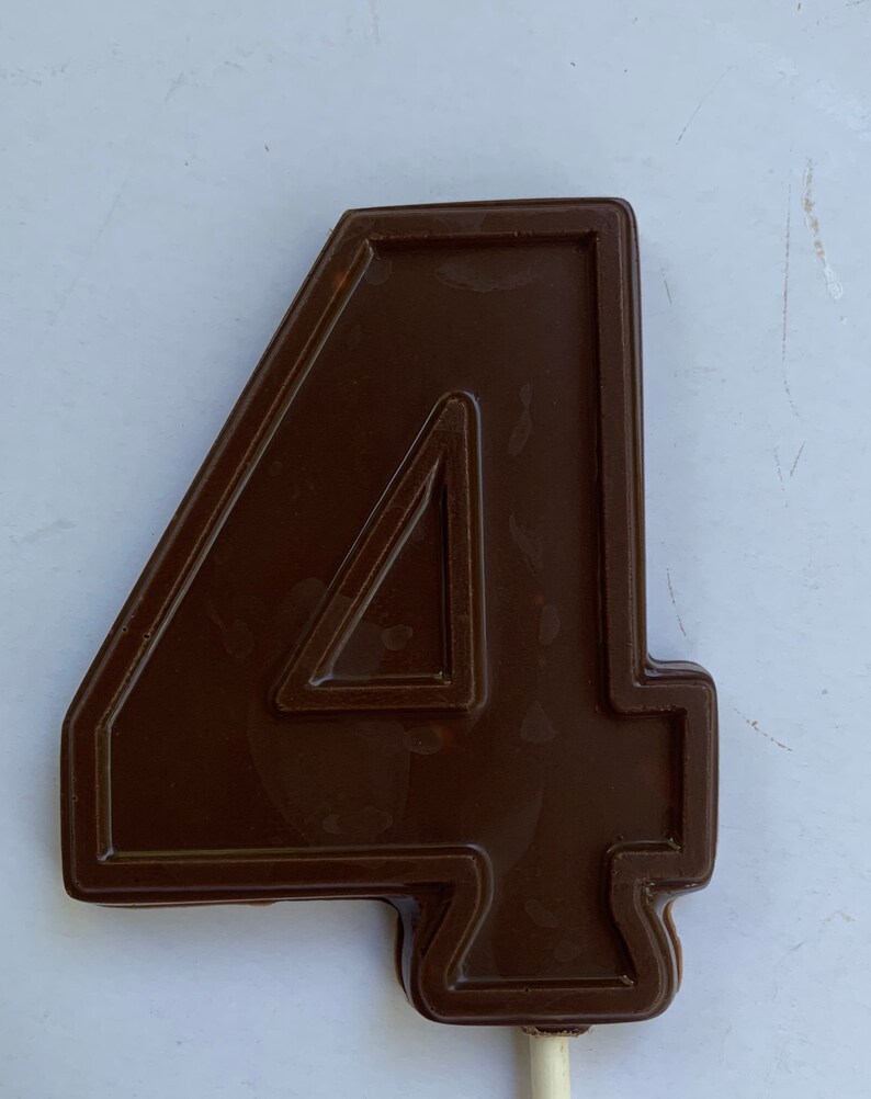 10 4th Birthday Chocolate Pops Chocolate 4th Suckers Chocolate 4th ...