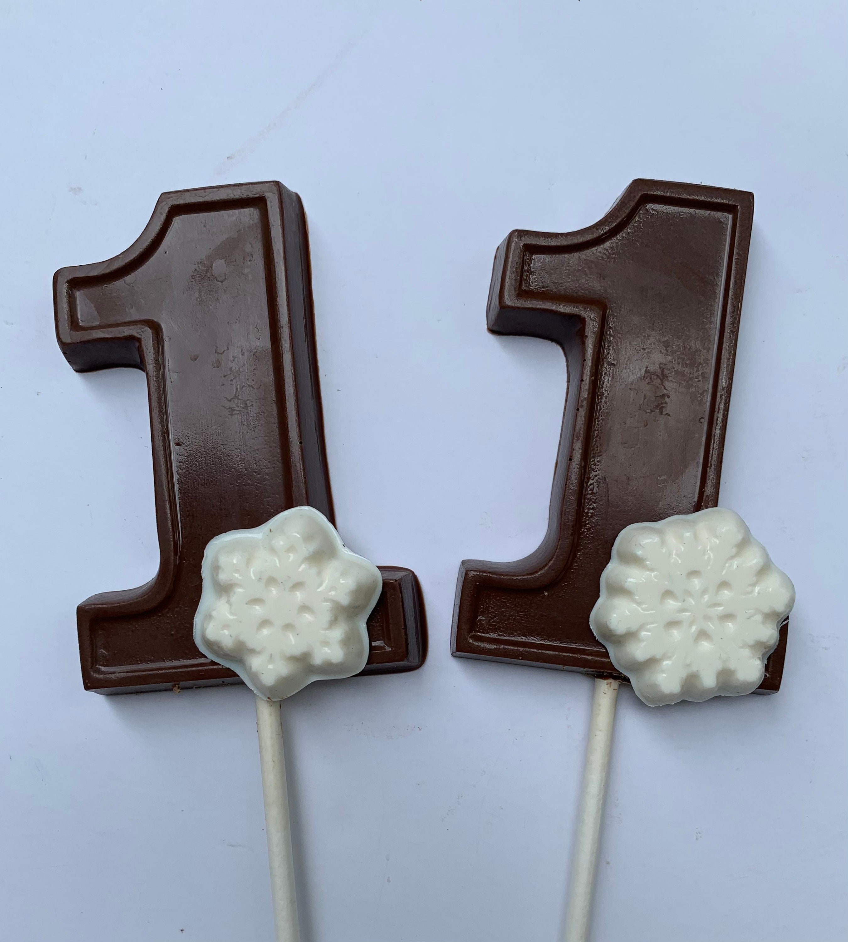 10 Chocolate Frozen 1st Birthday Pops Chocolate 1st Suckers Chocolate 1st  Snowflake Lollipop Chocolate - Etsy