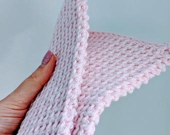 CROCHET PATTERN, Extra Thick Potholder, Crochet Trivet, Thermal Hot Pad, PDF Download