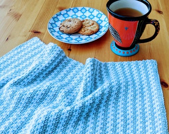 CROCHET Tea Towel Pattern, Kitchen Dish Towel, Crochet Hand Towel Pattern, Crochet PDF Pattern
