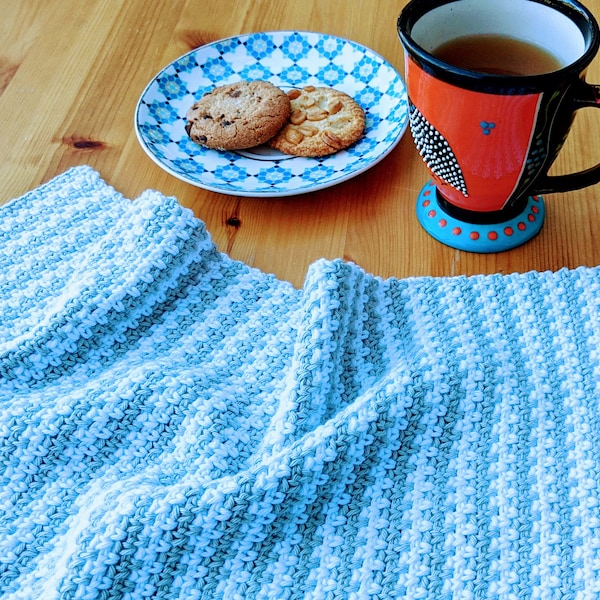 CROCHET Tea Towel Pattern, Kitchen Dish Towel, Crochet Hand Towel Pattern, Crochet PDF Pattern