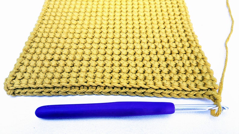 CROCHET PATTERN, Crochet Thick Potholder Pattern, Thermal Crochet Hot Pad PDF Pattern image 8