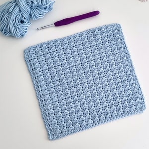 Crochet Washcloth Pattern, Textured Washcloth, Dishcloth Crochet Pattern, Modern Crochet Pattern, PDF image 3