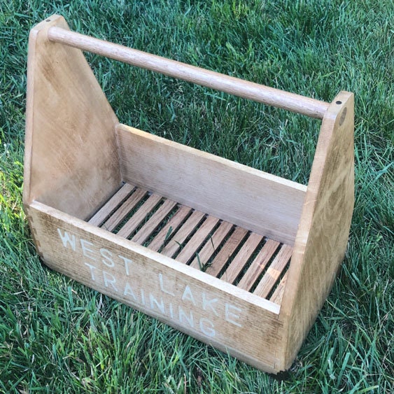 Personalized Wood Grooming Tote Custom Brush Box Horse Etsy