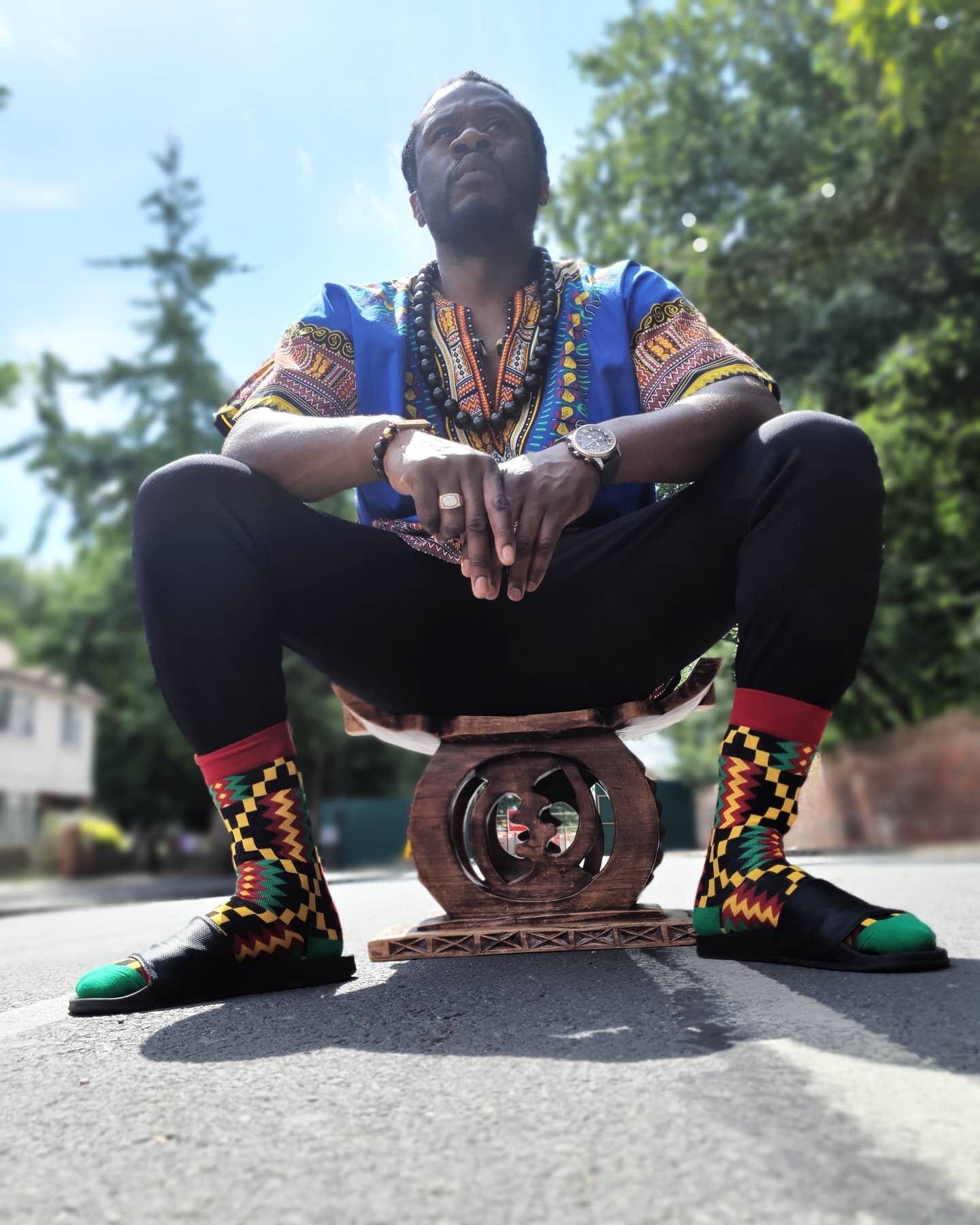 African Print Themed Socks Etsy