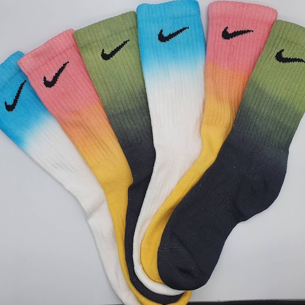 Tie Dye Nike Socks - Etsy