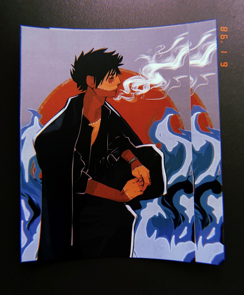 Dabi My Hero Academia Art Print Land of the Rising Sun