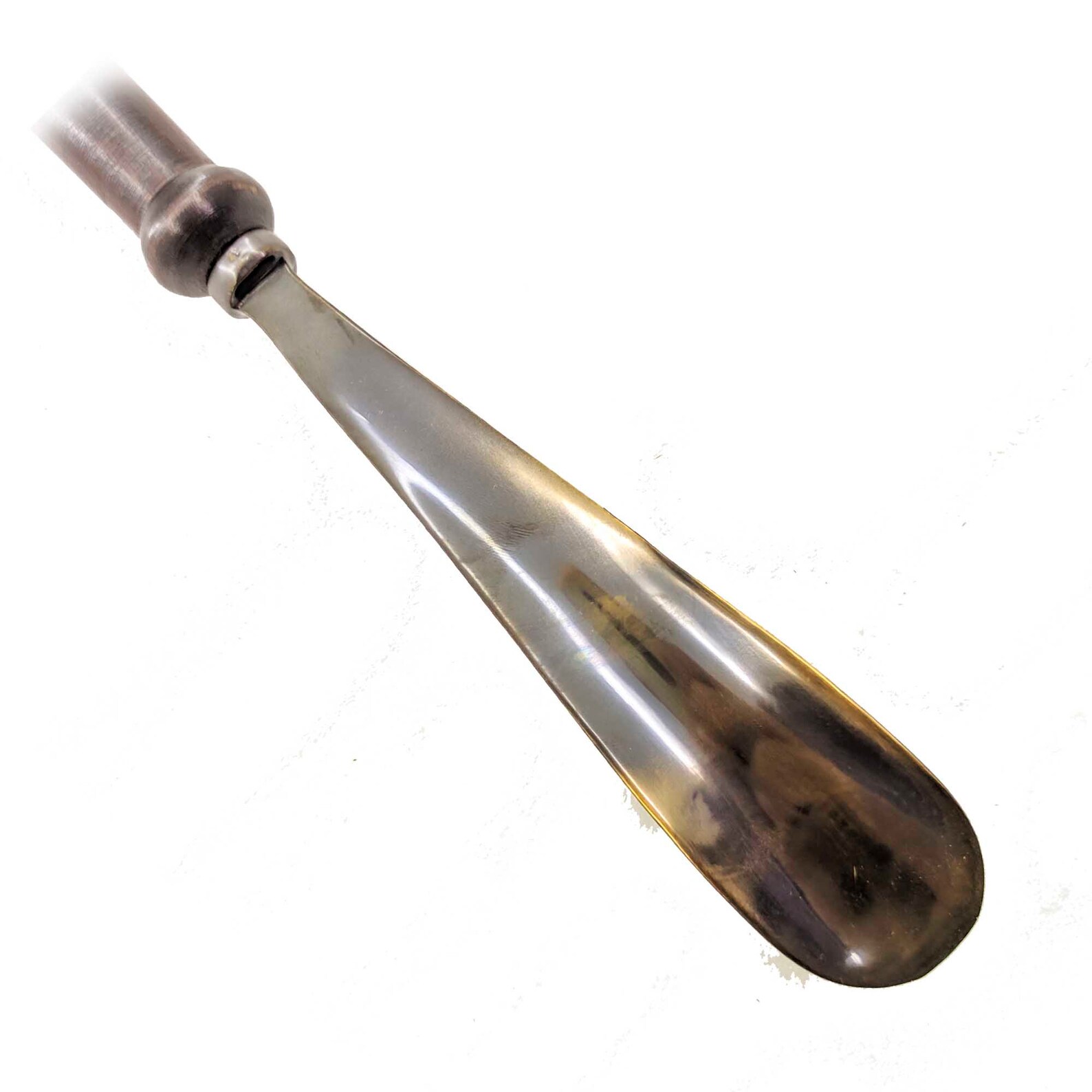 Dolphin Head Brass Handmade Shoe Horn 19'' Inch Shoe Spooner for Men