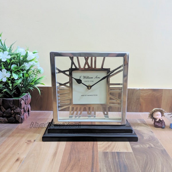 Vintage Desk Clock Etsy