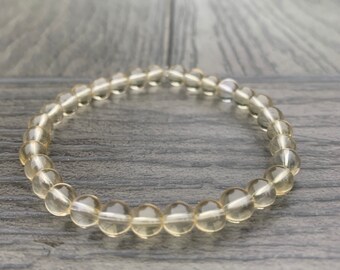 AAA Citrine Bracelet Reiki Charged 6mm