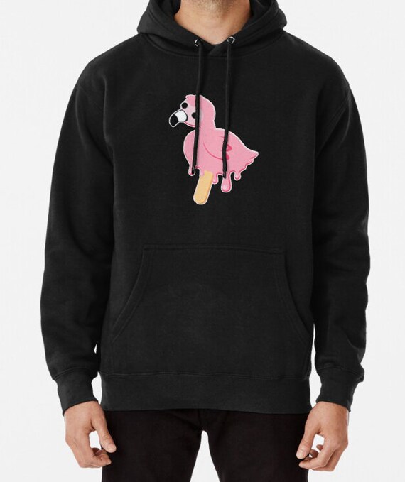 flamingo melting pop hoodie youth