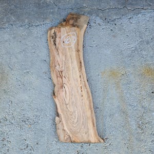 Double live edge slab 18