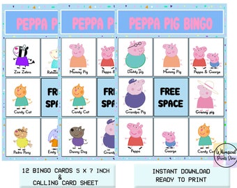 Peppa Pig Game Etsy