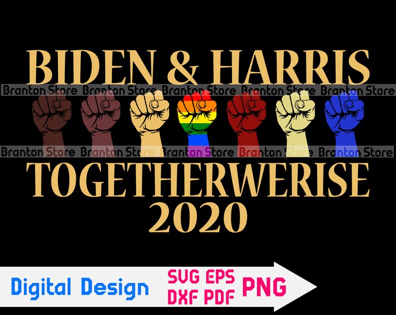 Joe Biden Kamala Harris 2020 SVG LGBT Biden Harris SVG | Etsy
