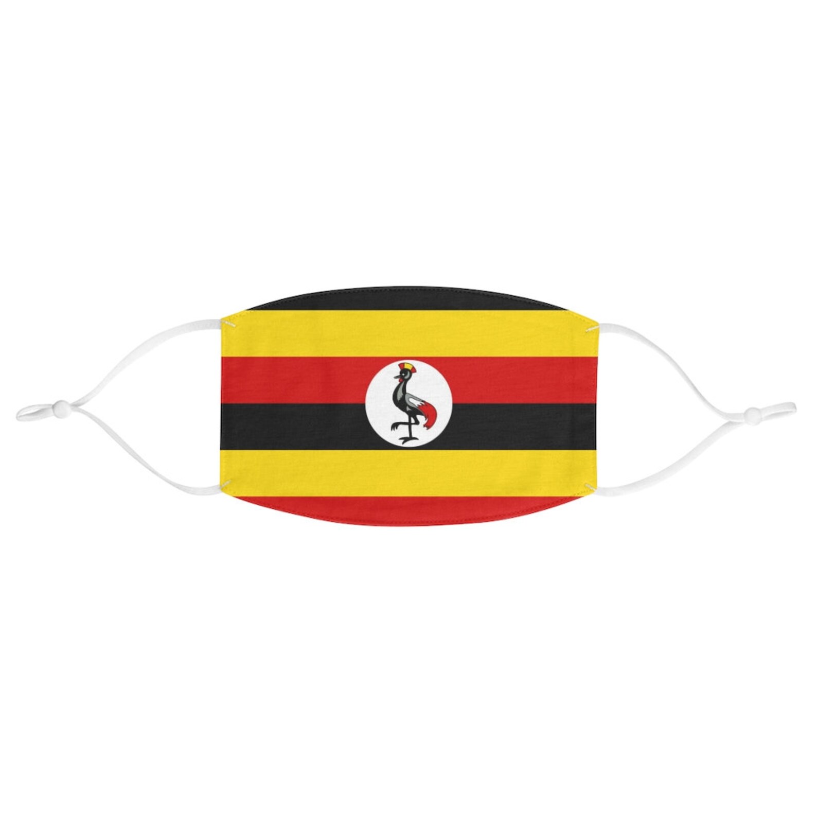Uganda Fabric Face Mask Country flag flag pride African Etsy