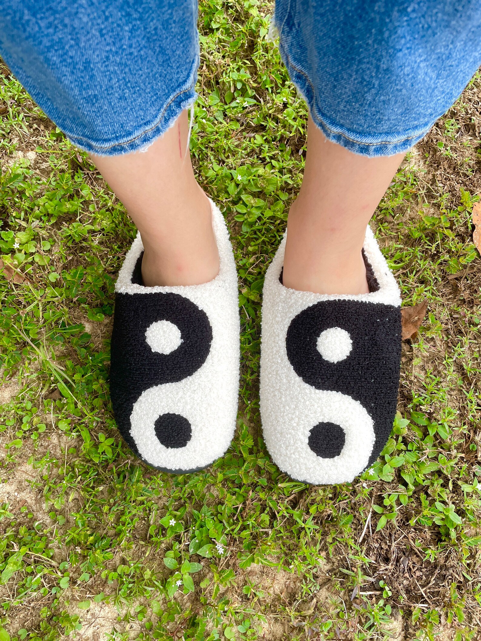 yin yang slippers