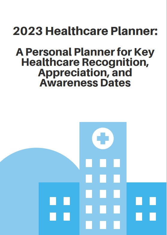 2023 Digital PDF Planner for Healthcare Recognition and Appreciation Etsy