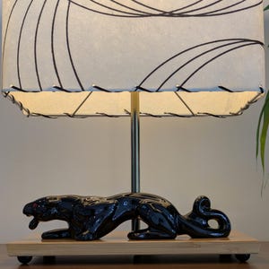 Vintage 50s Fiberglass Lamp - Etsy Australia