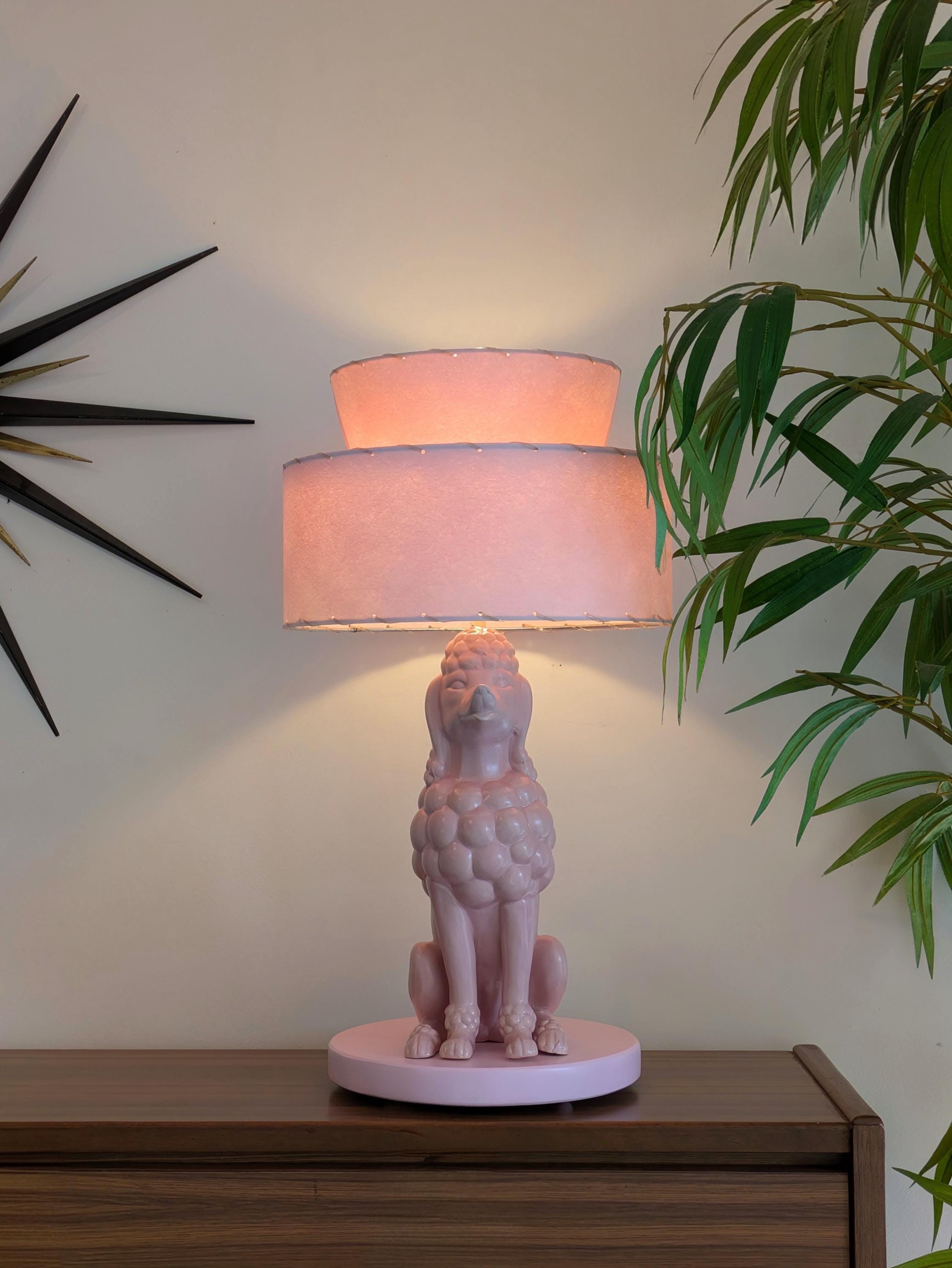 Vintage poodle lamp - Etsy 日本