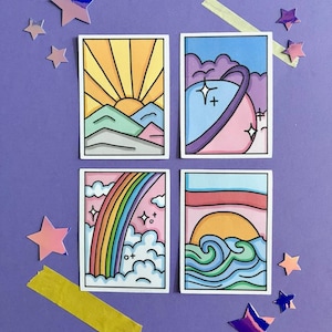 Magical Landscape Stickers