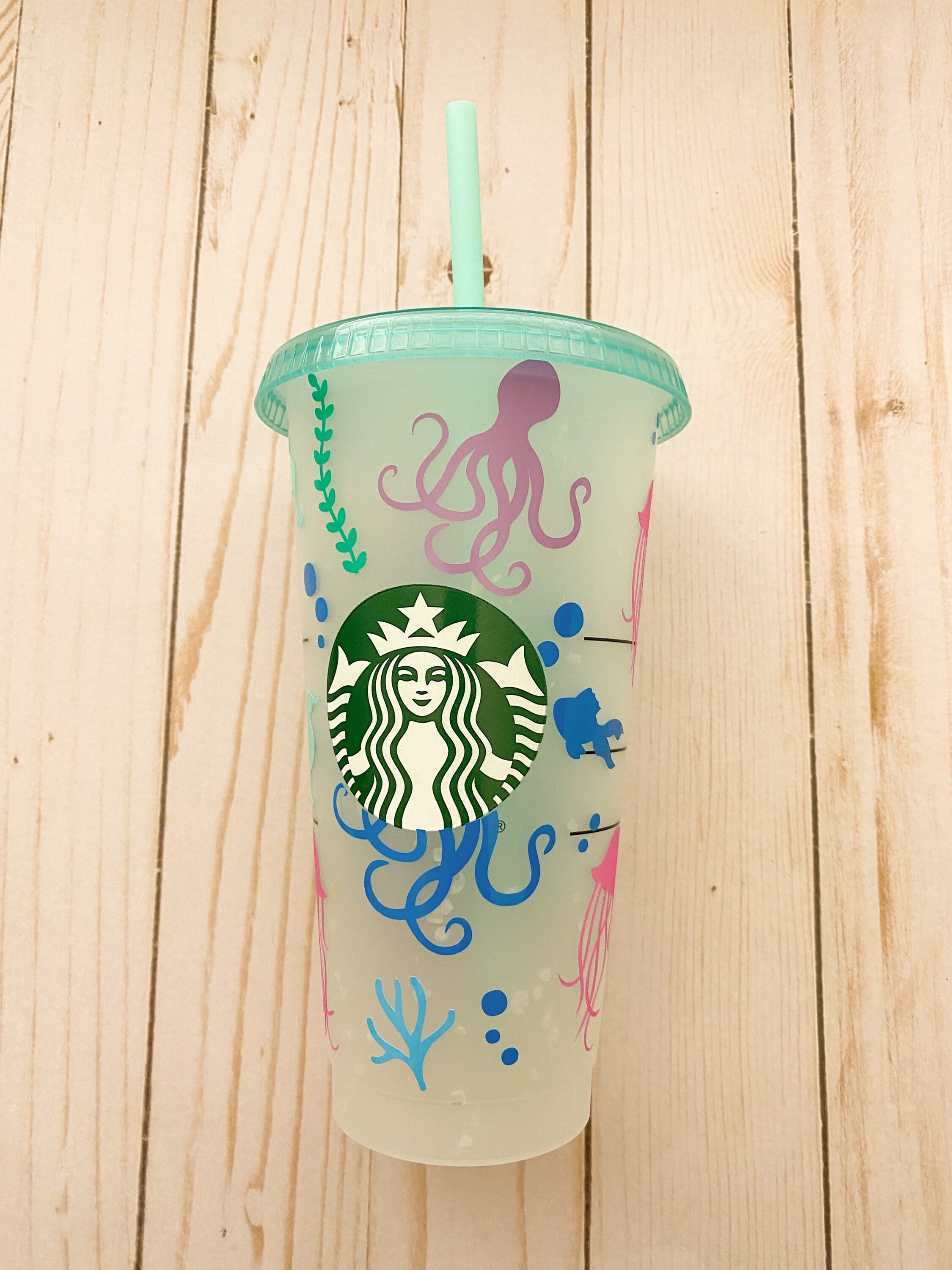 Starbucks Under the Sea Tumbler Etsy