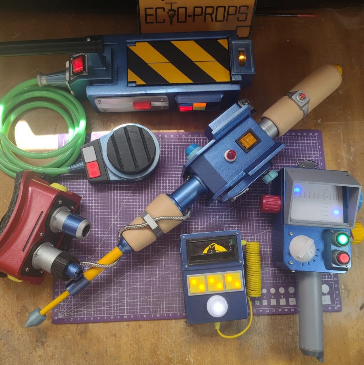 The Real Ghostbusters Set - Etsy