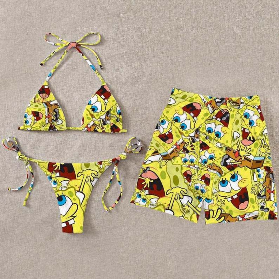 Bikini set Couple Set Wedding gifts Beach Clothes Couple Etsy