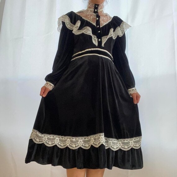 Gunne Sax Style Dress Vintage Style Plus Size Size Inclusive - Etsy UK