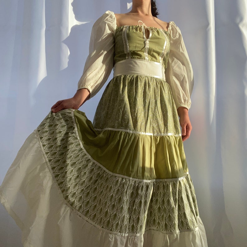 Sample Sale Gunne Sax Cottagecore Dress Made to Order 70s - Etsy