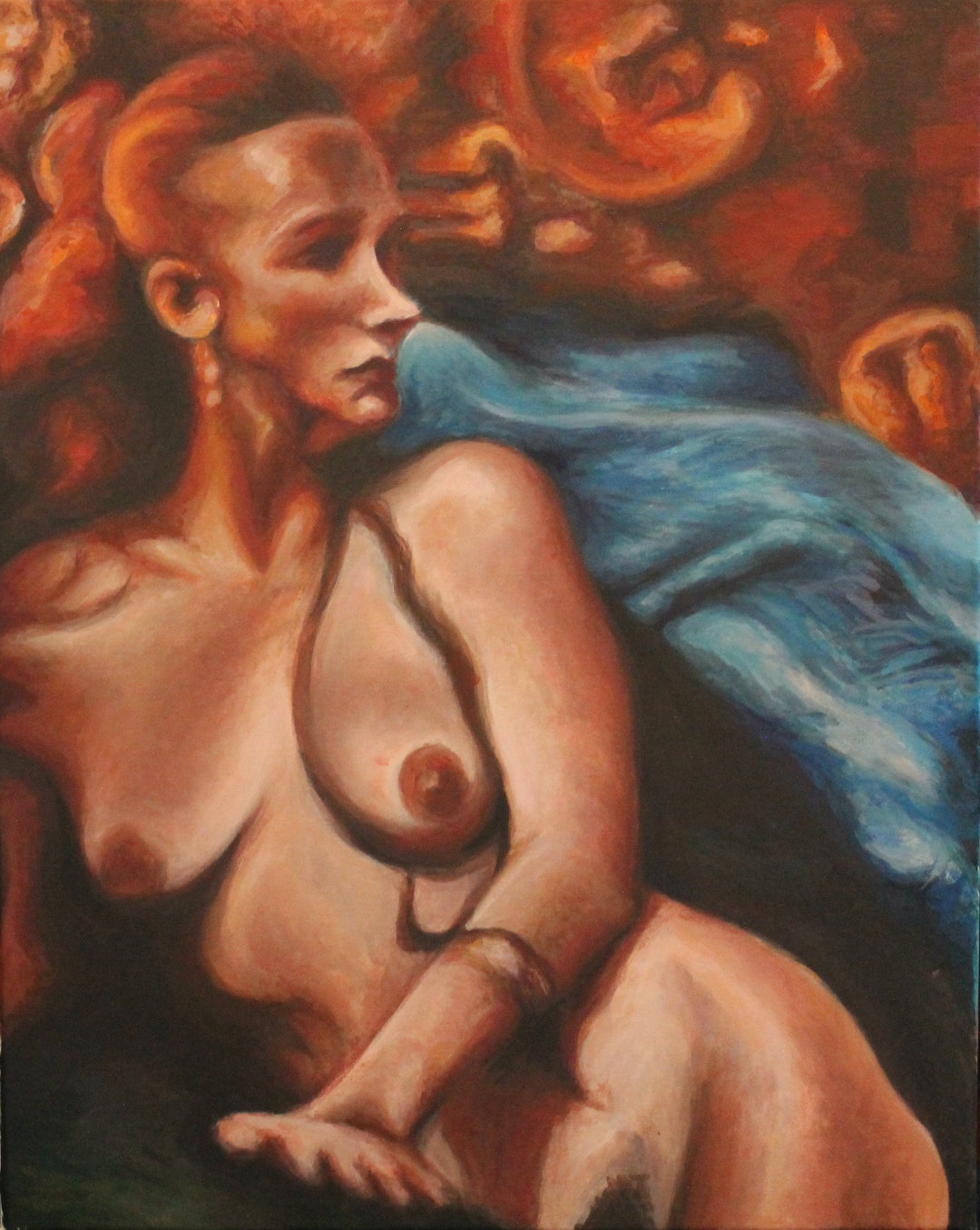 Helen Mirren Caligula Nude Painting - Etsy New Zealand