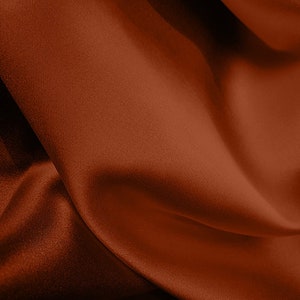 100% Pure Mulberry Silk fabric Satin - 16 momme - 45" - Sunsets 6/9