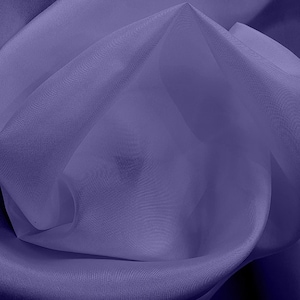 100% Pure Mulberry Silk fabric Habotai - 8 momme -  45&quot; - Purples 4/9