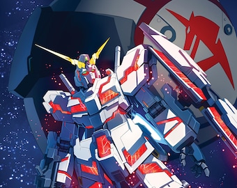 Buy RX-0 Unicorn Gundam Fanart: Mobile Suit Gundam Series Online in India - Etsy Buy RX-0 Unicorn Gundam Fanart: Mobile Suit Gundam Series Online in India - Etsy