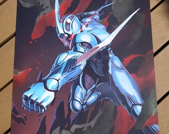 Bio-Booster Armor Guyver-12" x 18" & 24" x 36"  Anime Poster
