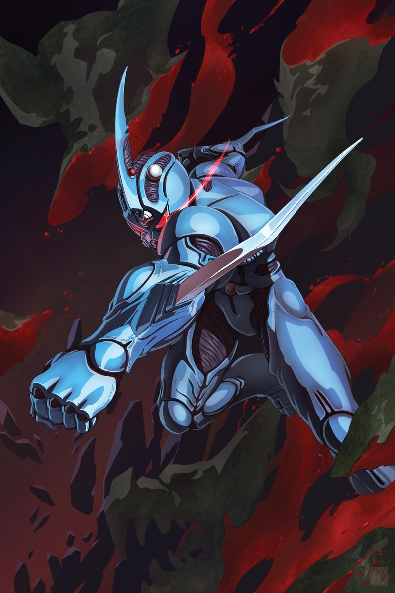 Bio-Booster Armor Guyver-12 x 18 /& 24 x 36 Anime Poster