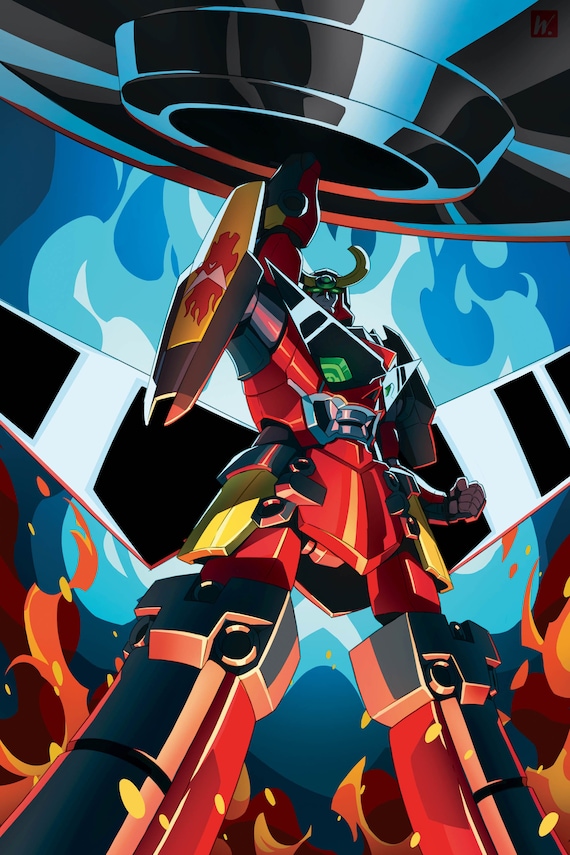 Gunmen Fanart: Tengen Toppa Gurren Lagann 12 X 18 