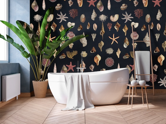 Underwater Magic: Dive into the Beauty of the Sea with this Thick, Removable Wall Decor