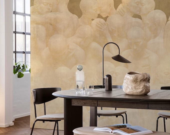 Featured listing image: Human Figure Wallpaper • Nude Tones