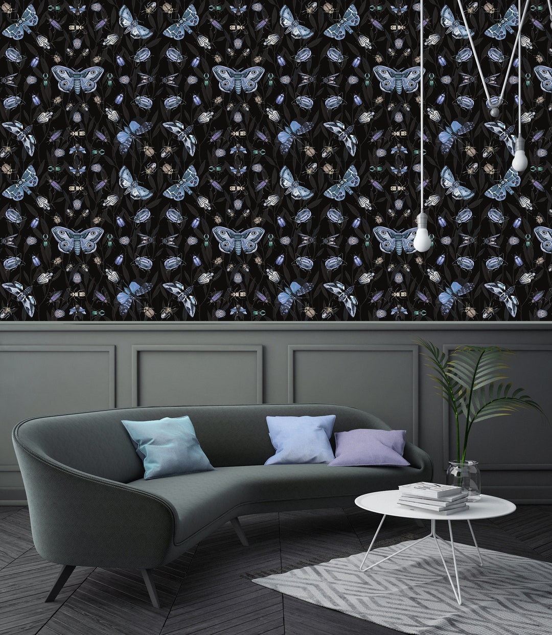 Butterfly and Insect Design Wall Paper: Bring Nature's Beauty Indoors ...