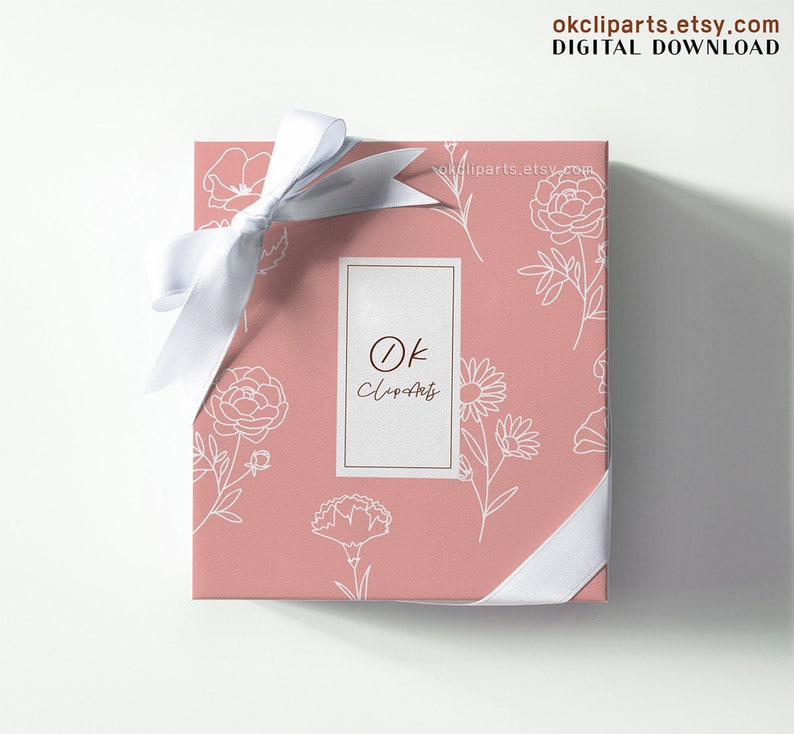 Birth Flower SVG, Svg Bundle Set, Birth Month Flower, Poppy Svg, Birth Flower Png, Logo Label Design, Floral Line Art EPS, Birthday svg Boho