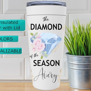 The Diamond of the Season Tumbler, Birthday Iced Coffee Cup, Bridgerton Fan Gift Idea, Bride To Be Gift Insulated Tumbler, Gift For Her